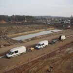 18.11.2019. Skarżysko-Kamienna. Budowa trasy S7 / Wiktor Taszłow / Radio Kielce