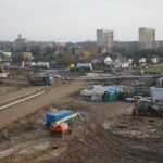 18.11.2019. Skarżysko-Kamienna. Budowa trasy S7 / Wiktor Taszłow / Radio Kielce