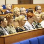 Kielce. 19.11.2019. Obchody Dnia Służby Cywilnej w Świętokrzyskim Urzędzie Wojewódzkim / Wiktor Taszłow / Radio Kielce