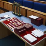 Kielce. 19.11.2019. Obchody Dnia Służby Cywilnej w Świętokrzyskim Urzędzie Wojewódzkim / Wiktor Taszłow / Radio Kielce