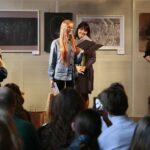 Kielce. 21.11.2019. Finał ogólnopolskiego konkursu plastycznego "Pudełko zwane wyobraźnią – Edward Stachura" / Wiktor Taszłow / Radio Kielce