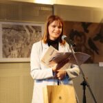 Kielce. 21.11.2019. Finał ogólnopolskiego konkursu plastycznego "Pudełko zwane wyobraźnią – Edward Stachura". Na zdjęciu: Maja Domagała - ZPSP Kielce / Wiktor Taszłow / Radio Kielce