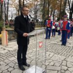 11.11.2019 Sandomierz. Obchody Święta Niepodległości. Starosta sandomierski Marcin Piwnik / Grażyna Szlęzak-Wójcik / Radio Kielce