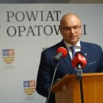 27.11.2019. Opatów. Na zdjęciu: Tomasz Staniek - starosta opatowski / Emilia Sitarska / Radio Ostrowiec