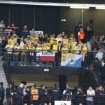 09.11.2019. Skopje. Mecz PGE Vive - Vardar Skopje / Krzysztof Bujnowicz / Radio Kielce