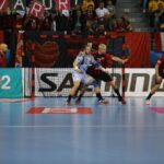 09.11.2019. Skopje. Mecz PGE Vive - Vardar Skopje / Krzysztof Bujnowicz / Radio Kielce