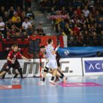 09.11.2019. Skopje. Mecz PGE Vive - Vardar Skopje / Krzysztof Bujnowicz / Radio Kielce