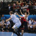 09.11.2019. Skopje. Mecz PGE Vive - Vardar Skopje / Krzysztof Bujnowicz / Radio Kielce