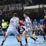 09.11.2019. Skopje. Mecz PGE Vive - Vardar Skopje / Krzysztof Bujnowicz / Radio Kielce