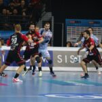 09.11.2019. Skopje. Mecz PGE Vive - Vardar Skopje / Krzysztof Bujnowicz / Radio Kielce