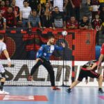 09.11.2019. Skopje. Mecz PGE Vive - Vardar Skopje / Krzysztof Bujnowicz / Radio Kielce