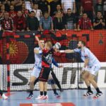 09.11.2019. Skopje. Mecz PGE Vive - Vardar Skopje / Krzysztof Bujnowicz / Radio Kielce