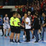 09.11.2019. Skopje. Mecz PGE Vive - Vardar Skopje / Krzysztof Bujnowicz / Radio Kielce