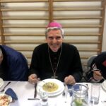 17.11.2019 Sandomierz. Inauguracja Światowego Tygodnia Ubogich. Na zdjęciu (w środku): Krzysztof Nitkiewicz - biskup sandomierski / Grażyna Szlęzak-Wójcik / Radio Kielce