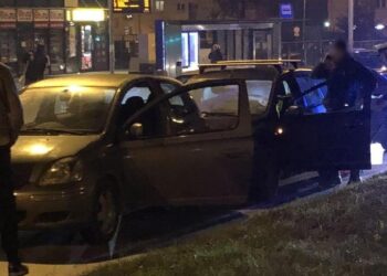 07.11.2019 Kielce. Wypadek na skrzyżowaniu ulic Zagórskiej i Seminaryjskiej / Arkadiusz Miller / Radio Kielce