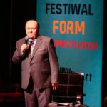 22.11.2019 Kielce. Gala finałowa Festiwalu Form Dokumentalnych NURT. Krzysztof Miklaszewski - dyrektor artystyczny NURT-u / Wiktor Taszłow / Radio Kielce