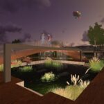 Chęciny. Wizualizacja nowego parku miejskiego / Urząd Gminy i Miasta Chęciny