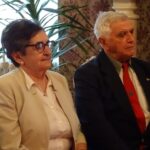 14.12.2019 Ostrowiec. Uroczystość długoletniego pożycia małżeńskiego. Na zdjęciu: Krystyna i Andrzej Antoniakowie - świętujący złote gody / Emilia Sitarska / Radio Kielce