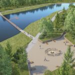 17.12.2019. Wizualizacje zalewu Andrzejówka / UM Chmielnik