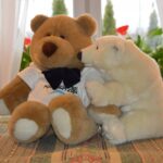 26.12.2019 Poniatowa. Kolekcja misiów Danuty i Witolda Danielewiczów  / Witold i Danuta Danielewicz