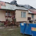 31.12.2019. Borczyn. Zniszczenia po pożarze / Marta Gajda / Radio Kielce