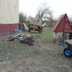 31.12.2019. Borczyn. Zniszczenia po pożarze / Marta Gajda / Radio Kielce