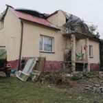 31.12.2019. Borczyn. Zniszczenia po pożarze / Marta Gajda / Radio Kielce