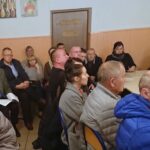 02.12.2019. Starachowice. Konsultacje społeczne z mieszkańcami ulic w Starachowicach, które miałyby zostać włączone do strefy płatnej / Anna Głąb / Radio Kielce