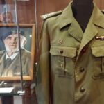 06.12.2019 Skarżysko. Wystawa nowości w zbiorach Muzeum Orła Białego. Mundur oraz zdjęcie Henryka Czecha „Śmigłego” / Anna Głąb / Radio Kielce