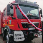 07.12.2019. Gadka, gm. Mirzec. Przekazanie wozu strażackiego / Anna Głąb / Radio Kielce