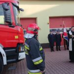 12.12.2019. Skarżysko-Kamienna. Przekazanie nowoczesnego wozu ratowniczo-gaśniczego / Anna Głąb / Radio Kielce