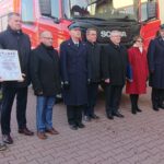 12.12.2019. Skarżysko-Kamienna. Przekazanie nowoczesnego wozu ratowniczo-gaśniczego / Anna Głąb