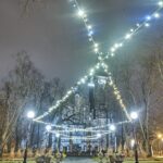 26.12.2019. Końskie. Iluminacje świąteczne / Magdalena Galas-Klusek / Radio Kielce