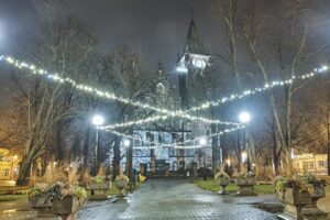 26.12.2019. Końskie. Iluminacje świąteczne / Magdalena Galas-Klusek / Radio Kielce