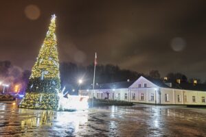 26.12.2019. Końskie. Iluminacje świąteczne / Magdalena Galas-Klusek / Radio Kielce