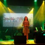 01.12.2019 Małogoszcz. 25-lecie Studia Piosenki. Maja Szproch - wokalistka Studia Piosenki / Ewa Pociejowska-Gawęda / Radio Kielce