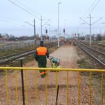 04.12.2019. Jędrzejów. Budowa dojścia do peronów dworca PKP / Ewa Pociejowska-Gawęda / Radio Kielce