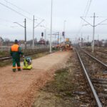 04.12.2019. Jędrzejów. Budowa dojścia do peronów dworca PKP / Ewa Pociejowska-Gawęda / Radio Kielce