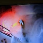 13.12.2019 Jędrzejów. Inauguracyjny pokaz symulatora zagrożeń pożarowych i otwarcie tzw. sali tradycji / Ewa Pociejowska-Gawęda / Radio Kielce