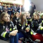 13.12.2019 Jędrzejów. Inauguracyjny pokaz symulatora zagrożeń pożarowych i otwarcie tzw. sali tradycji / Ewa Pociejowska-Gawęda / Radio Kielce