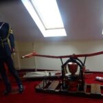 13.12.2019 Jędrzejów. Inauguracyjny pokaz symulatora zagrożeń pożarowych i otwarcie tzw. sali tradycji / Ewa Pociejowska-Gawęda / Radio Kielce