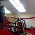 13.12.2019 Jędrzejów. Inauguracyjny pokaz symulatora zagrożeń pożarowych i otwarcie tzw. sali tradycji / Ewa Pociejowska-Gawęda / Radio Kielce