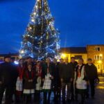 15.12.2019 Małogoszcz. Wspólna wigilia na Rynku / Ewa Pociejowska-Gawęda / Radio Kielce
