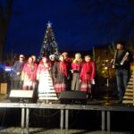 15.12.2019 Małogoszcz. Wspólna wigilia na Rynku / Ewa Pociejowska-Gawęda / Radio Kielce