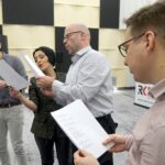 06.12.2019. Zimowa piosenka - pastorałka promująca akcję Radia Kielce „Choinka pod choinkę” / Kamil Król / Radio Kielce