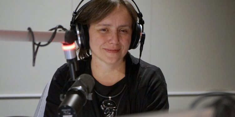 Na zdjęciu: prof. Katarzyna Ziołowicz - dyrektor Instytutu Sztuk Wizualnych UJK / Fot. Kamil Król - Radio Kielce