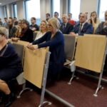 11.12.2019. Kielce. Uroczystość wręczenia księgi jubileuszowej profesorowi Adamowi Massalskiemu / Piotr Kwaśniewski / Radio Kielce