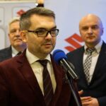 14.12.2019. Kielce. Spotkanie wigilijne Polskiego Związku Bokserskiego. Na zdjęciu: Marcin Różycki - zastępca prezydenta Kielc / Kamil Król / Radio Kielce