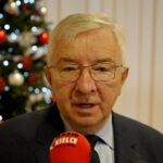 16.12.2019. Kielce. Wigilia u wojewody świętokrzyskiego. Na zdjęciu: Krzysztof Lipiec - lider świętokrzyskiego PiS / Piotr Kwaśniewski / Radio Kielce