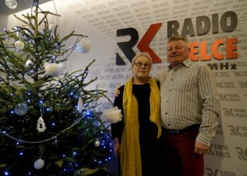 18.12.2019. Kielce. Na zdjęciu (od lewej): Teresa Bielińska i Mirosław Bieliński / Piotr Kwaśniewski / Radio Kielce
